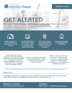 MonitorBase Inquiry Alert Flyer
